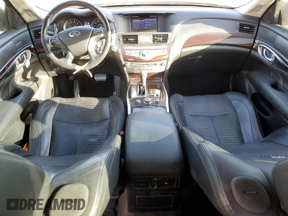 2011 Infiniti M37 with VIN JN1BY1AP7BM323494, listed as a Copart auction lot 77250874 with 136,351 mi miles and Salvage Title. Bid and sale history available at carsss.com. Image 8.