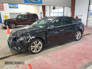 2011 Chevrolet Cruze LTZ with VIN 1G1PH5S91B7237275, listed as a Copart auction lot 51965225 with 160,422 mi miles and Salvage Title. Bid and sale history available at DreamBid. Image 1.
