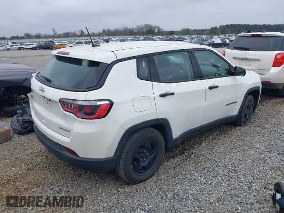 2020 Jeep Compass Sport z VIN 3C4NJCAB9LT218479, wystawiony jako IAAI lot #41533257 z przebiegiem 119 963 mil mil oraz . Historia ofert i sprzedaży dostępna na DreamBid. Obrazek 4.