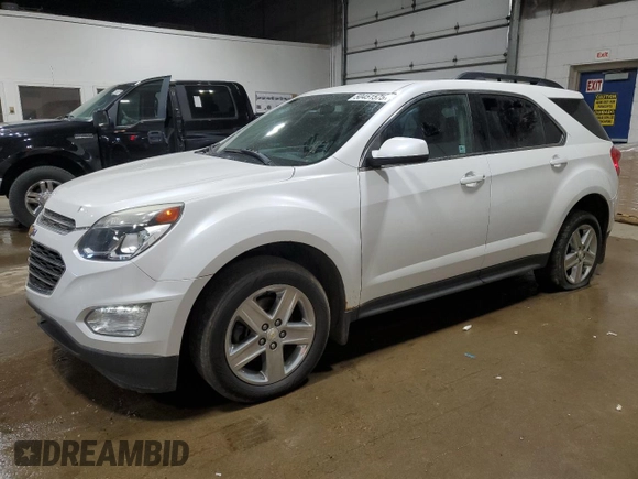 2016 Chevrolet Equinox LT with VIN 2GNALCEK5G6123132, listed as a Copart auction lot 50451575 with 124,996 mi miles and Clean Title. Bid and sale history available at carsss.com. Image 1.