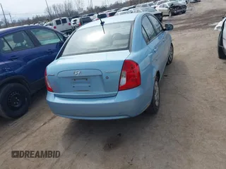 2010 Hyundai Accent GLS with VIN KMHCN4AC4AU427993, listed as a IAAI auction lot 42006357 with 208,298 mi miles. Bid and sale history available at carsss.com. Image 17.