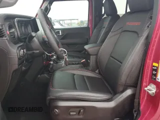 2024 Jeep Wrangler Rubicon with VIN 1C4PJXFG9RW346079, listed as a Copart auction lot 44136565 with 2,447 mi miles and Salvage Title. Bid and sale history available at DreamBid. Image 7.