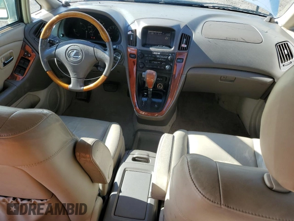 2001 Lexus RX 300 with VIN JTJHF10U310197352, listed as a Copart auction lot 53734165 with 215,879 mi miles and Clean Title. Bid and sale history available at DreamBid. Image 8.