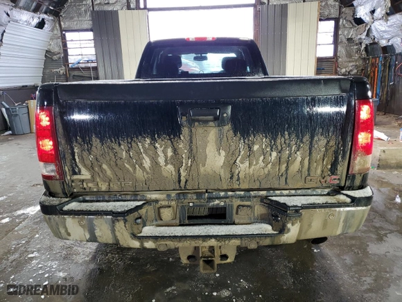 2012 GMC Sierra 2500HD SLE with VIN 1GT220CG1CZ202356, listed as a Copart auction lot 44493865 with 153,704 mi miles and Salvage Title. Bid and sale history available at carsss.com. Image 6.