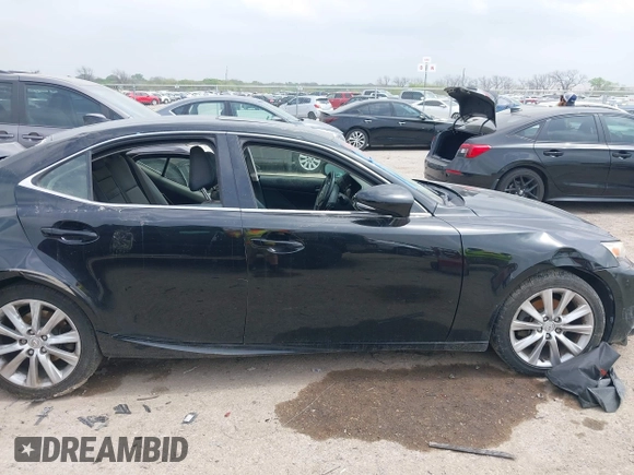 2014 Lexus IS 250 with VIN JTHBF1D20E5027586, listed as a IAAI auction lot 41924754 with 114,371 mi miles. Bid and sale history available at carsss.com. Image 13.