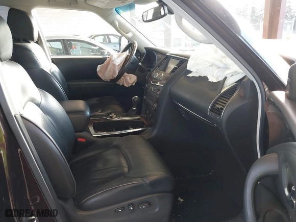 2014 Infiniti QX80 with VIN JN8AZ2NC1E9352911, listed as a IAAI auction lot 41502329 with NaN miles. Bid and sale history available at carsss.com. Image 5.