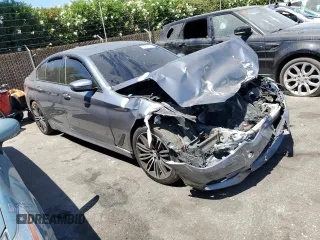 2019 BMW 5 Series 530i with VIN WBAJA5C55KBX87506, listed as a Copart auction lot 67528774 with Not provided miles and Salvage title. Bid and sale history available at DreamBid. Image 4.