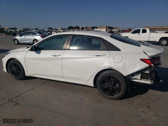 2021 Hyundai Elantra SEL with VIN 5NPLM4AGXMH038980, listed as a Copart auction lot 74114774 with 29,606 mi miles and Salvage Title. Bid and sale history available at carsss.com. Image 2.