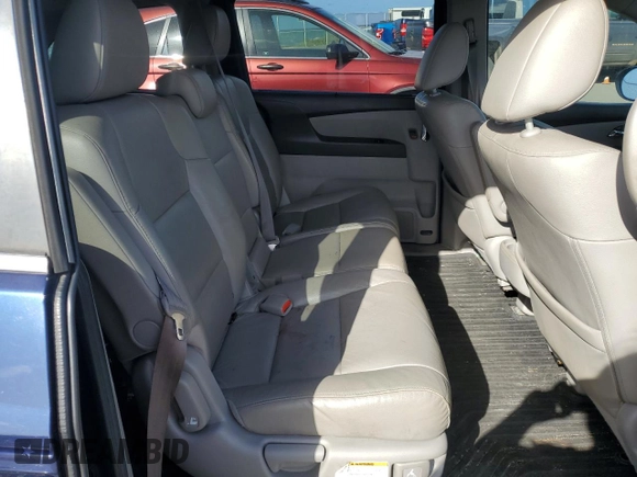 2014 Honda Odyssey EX-L with VIN 5FNRL5H64EB114757, listed as a Copart auction lot 48129915 with 136,822 mi miles and Salvage Title. Bid and sale history available at DreamBid. Image 11.