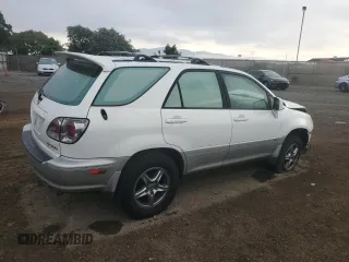 2002 Lexus RX 300 with VIN JTJGF10U320138265, listed as a Copart auction lot 78232804 with 242,046 mi miles and Salvage Title. Bid and sale history available at carsss.com. Image 3.