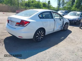 2015 Honda Civic EX-L with VIN 19XFB2F96FE203352, listed as a IAAI auction lot 42136173 with 152,124 mi miles. Bid and sale history available at carsss.com. Image 4.