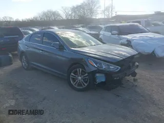2019 Hyundai Sonata SEL with VIN 5NPE34AF1KH761813, listed as a IAAI auction lot 41675716 with 99,356 mi miles and . Bid and sale history available at DreamBid. Image 1.