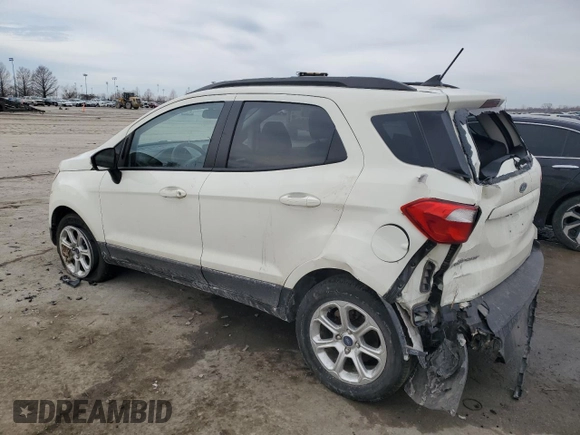 2021 Ford EcoSport SE with VIN MAJ3S2GE6MC404113, listed as a Copart auction lot 46473205 with 66,629 mi miles and Salvage Title. Bid and sale history available at carsss.com. Image 2.