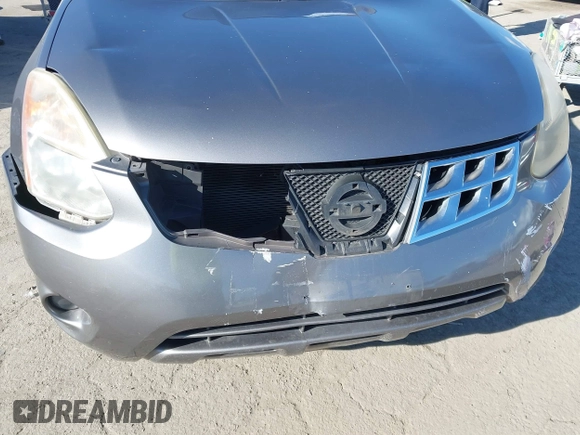 2013 Nissan Rogue S with VIN JN8AS5MT5DW534411, listed as a IAAI auction lot 41755909 with 167,927 mi miles. Bid and sale history available at carsss.com. Image 6.