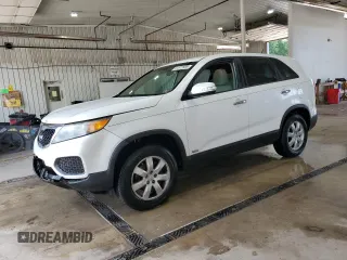 2011 Kia Sorento LX with VIN 5XYKTCA19BG012685, listed as a Copart auction lot 61372885 with 148,857 mi miles and Salvage title. Bid and sale history available at DreamBid. Image 1.