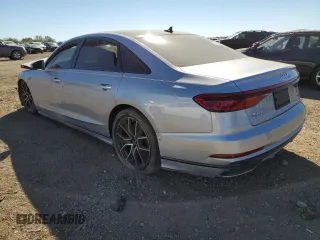 2021 Audi A8 with VIN WAU8DAF8XMN006873, listed as a Copart auction lot 73983464 with 46,867 mi miles and Salvage Title. Bid and sale history available at carsss.com. Image 2.