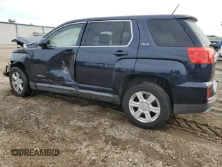 2016 GMC Terrain SLE with VIN 2GKALMEK9G6100679, listed as a Copart auction lot 88978995 with 96,060 mi miles and Salvage Title. Bid and sale history available at carsss.com. Image 2.