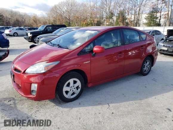 2010 Toyota Prius II with VIN JTDKN3DU5A0018066, listed as a Copart auction lot 87178024 with 160,188 mi miles and Clean Title. Bid and sale history available at DreamBid. Image 1.