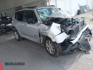 2016 Jeep Renegade Latitude z VIN ZACCJABTXGPC64807, wystawiony jako IAAI lot #42188925 z przebiegiem Nie podano mil oraz . Historia ofert i sprzedaży dostępna na DreamBid. Obrazek 1.