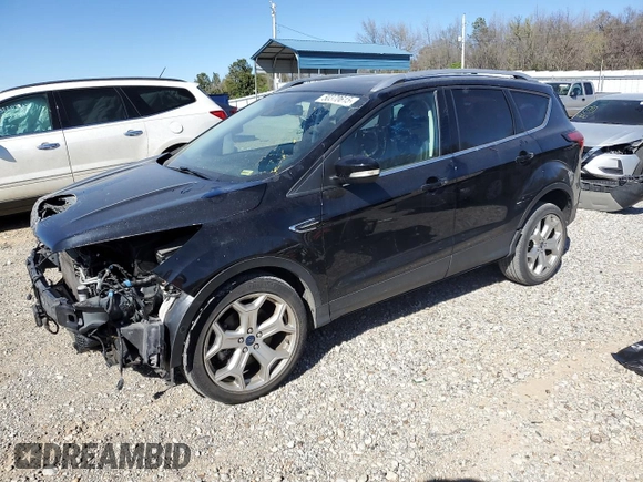2019 Ford Escape Titanium with VIN 1FMCU0J94KUB81464, listed as a Copart auction lot 50370615 with 72,598 mi miles and Salvage title. Bid and sale history available at DreamBid. Image 1.