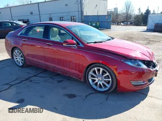 2015 Lincoln MKZ Hybrid with VIN 3LN6L2LUXFR606101, listed as a IAAI auction lot 41668806 with 77,112 mi miles. Bid and sale history available at carsss.com. Image 1.