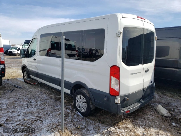 2016 Ford Transit Cargo Van with VIN 1FTYR2CM1GKA97310, listed as a Copart auction lot 44336235 with 0 mi miles and Clean Title. Bid and sale history available at carsss.com. Image 2.