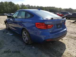 2015 BMW 3 Series GT 328i xDrive with VIN WBA8Z5C51FD671527, listed as a Copart auction lot 53338182 with 45,202 mi miles. Bid and sale history available at carsss.com. Image 3.