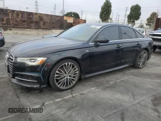 2016 Audi A6 2.0T Premium Plus with VIN WAUDFAFC2GN182396, listed as a Copart auction lot 81040024 with 110,948 mi miles and Salvage Title. Bid and sale history available at carsss.com. Image 1.