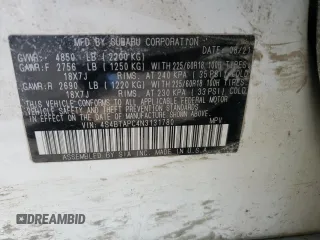 2022 Subaru Outback Touring with VIN 4S4BTAPC4N3131780, listed as a Copart auction lot 62855265 with 31,688 mi miles and Salvage title. Bid and sale history available at DreamBid. Image 12.
