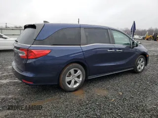 2019 Honda Odyssey EX-L with VIN 5FNRL6H78KB053679, listed as a Copart auction lot 85165274 with 45,371 mi miles and Salvage Title. Bid and sale history available at DreamBid. Image 3.