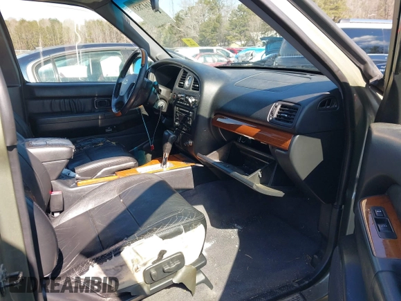 2003 Infiniti QX4 with VIN JNRDR09X13W251912, listed as a IAAI auction lot 41617833 with 162,231 mi miles and . Bid and sale history available at DreamBid. Image 5.