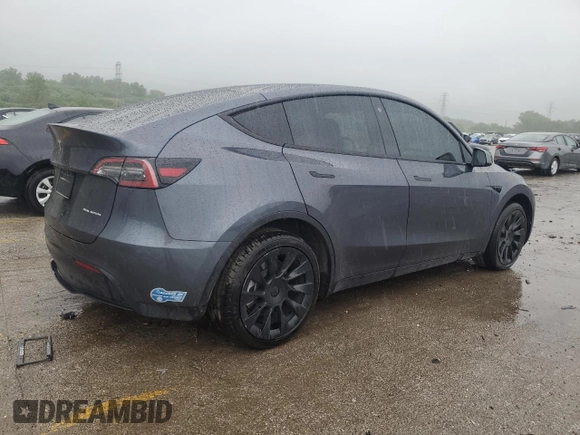 2021 Tesla Model Y Long Range z VIN 5YJYGDEE6MF209034, wystawiony jako Copart lot #57313585 z przebiegiem 54 259 mil mil oraz Szkoda całkowita • Salvage title. Historia ofert i sprzedaży dostępna na DreamBid. Obrazek 3.