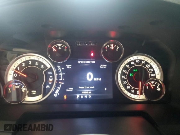 2016 Ram 2500 Laramie with VIN 3C6UR5FL8GG387237, listed as a Copart auction lot 54854905 with 118,340 mi miles and Clean Title. Bid and sale history available at carsss.com. Image 9.