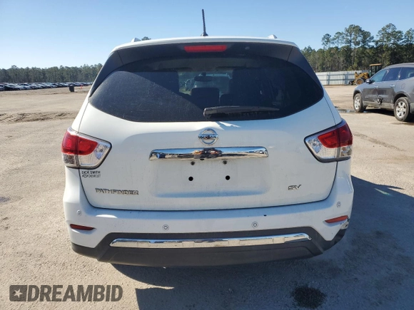 2016 Nissan Pathfinder SL с VIN 5N1AR2MNXGC601612, выставлен на аукционе Copart как лот 46038025 с пробегом 134 647 миль миль и Списание • Salvage title. История ставок и продаж доступна на DreamBid. Изображение 6.