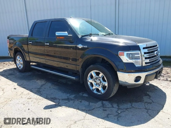 2013 Ford F-150 XL with VIN 1FTFW1EF9DKF45832, listed as a IAAI auction lot 41872612 with 126,452 mi miles and . Bid and sale history available at DreamBid. Image 1.