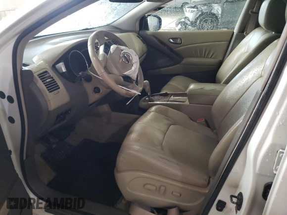 2010 Nissan Murano SL with VIN JN8AZ1MW0AW136050, listed as a Copart auction lot 56939964 with 204,262 mi miles and Salvage Title. Bid and sale history available at carsss.com. Image 7.