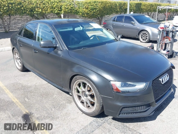 2016 Audi A4 Premium with VIN WAUAFAFL0GN016185, listed as a IAAI auction lot 41691573 with 81,501 mi miles. Bid and sale history available at carsss.com. Image 1.