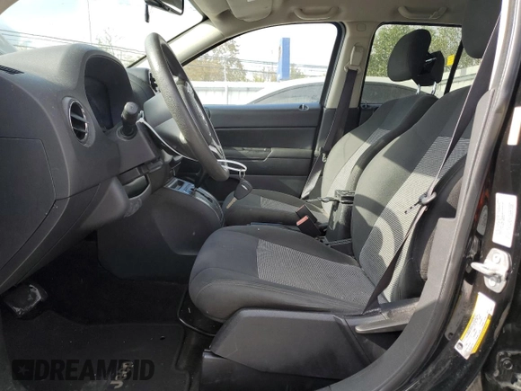 2017 Jeep Compass Sport SE with VIN 1C4NJCBA1HD124793, listed as a Copart auction lot 76044714 with 97,220 mi miles and Salvage title. Bid and sale history available at DreamBid. Image 7.