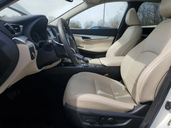 2020 Infiniti QX50 ESSENTIAL with VIN 3PCAJ5M31LF111455, listed as a Copart auction lot 48770325 with 34,698 mi miles and Salvage Title. Bid and sale history available at carsss.com. Image 7.