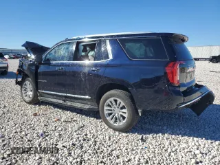 2021 GMC Yukon SLT with VIN 1GKS1BKT8MR388139, listed as a Copart auction lot 87682545 with 0 mi miles and Salvage Title. Bid and sale history available at carsss.com. Image 2.