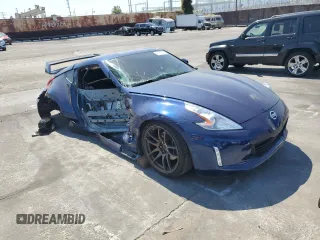 2016 Nissan 370Z z VIN JN1AZ4EH9GM933658, wystawiony jako Copart lot #48760215 z przebiegiem 70 682 mil mil oraz Szkoda całkowita • Salvage title. Historia ofert i sprzedaży dostępna na DreamBid. Obrazek 4.
