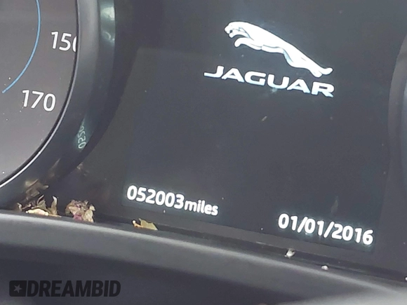 2020 Jaguar F-Pace 25t Premium with VIN SADCJ2FX9LA643542, listed as a IAAI auction lot 41728704 with 52,003 mi miles and . Bid and sale history available at DreamBid. Image 16.