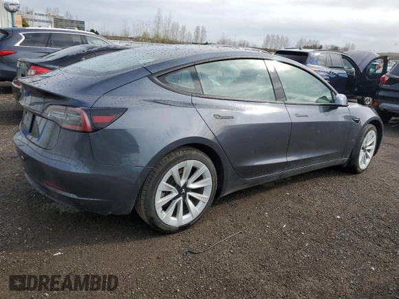 2021 Tesla Model 3 Standard Range Plus z VIN 5YJ3E1EA6MF838465, wystawiony jako Copart lot #55296995 z przebiegiem 81 661 mil mil oraz Czysty tytuł • Clean title. Historia ofert i sprzedaży dostępna na DreamBid. Obrazek 3.