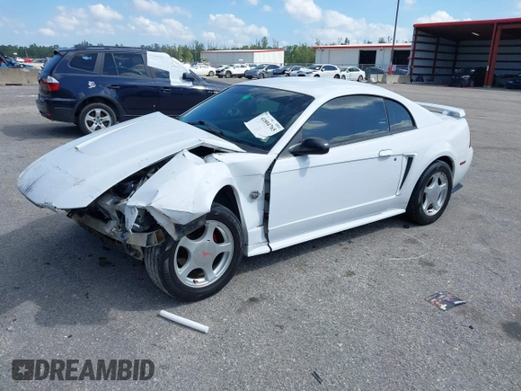 2004 Ford Mustang Standard with VIN 1FAFP40404F103699, listed as a IAAI auction lot 41804765 with 193,986 mi miles. Bid and sale history available at carsss.com. Image 2.