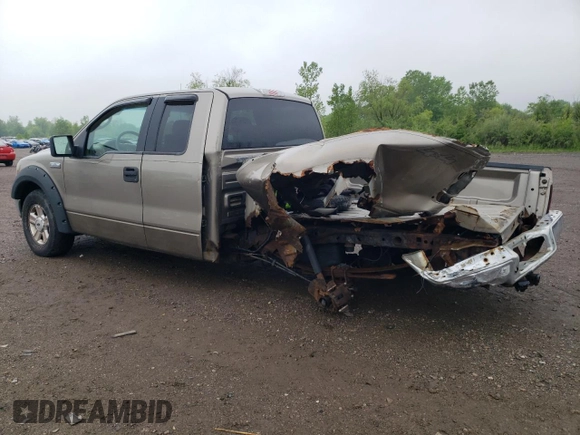 2004 Ford F-150 STX with VIN 1FTRX14W44NC37543, listed as a Copart auction lot 57442095 with 201,071 mi miles and Salvage title. Bid and sale history available at DreamBid. Image 2.
