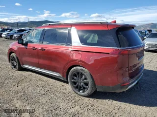 2023 Kia Carnival SX Prestige with VIN KNDNE5H33P6281964, listed as a Copart auction lot 71970384 with 20,385 mi miles and Salvage Title. Bid and sale history available at carsss.com. Image 2.