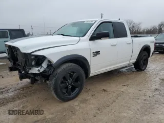 2019 Ram 1500 Classic Warlock with VIN 1C6RR6GGXKS702134, listed as a Copart auction lot 43014395 with 77,138 mi miles and Salvage Title. Bid and sale history available at carsss.com. Image 1.