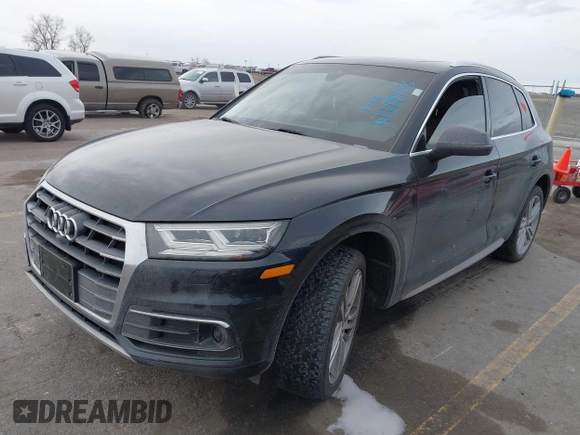 2018 Audi Q5 Prestige with VIN WA1CNAFY3J2160424, listed as a IAAI auction lot 41399936 with 97,775 mi miles. Bid and sale history available at carsss.com. Image 17.