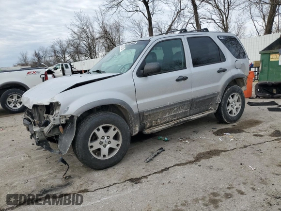 2004 Ford Escape XLT with VIN 1FMYU03134KA19384, listed as a Copart auction lot 46597125 with 173,947 mi miles and Salvage Title. Bid and sale history available at carsss.com. Image 1.