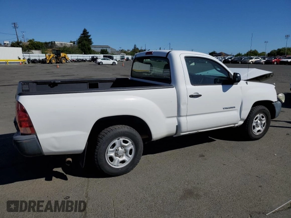 2007 Toyota Tacoma with VIN 5TENX22N77Z394807, listed as a Copart auction lot 55329595 with 244,605 mi miles and Salvage title. Bid and sale history available at DreamBid. Image 3.